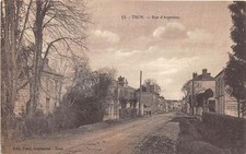 CPA 61 TRUN RUE D'ARGENTAN (cliché pas courant