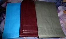 LOT 50 POCHETTES SACHETS PAPIER CADEAU EMBALLAGE 3 MODÈLES MULTI 12 x 20 cm