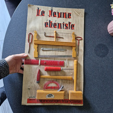 jouet ancien Gégé Montbrizon " LE JEUNE EBENISTE "