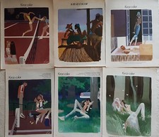 KIRAZ  - LOT de 10  PUBLICITE
