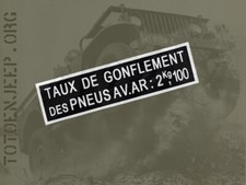 label plaque plaquette  TAUX