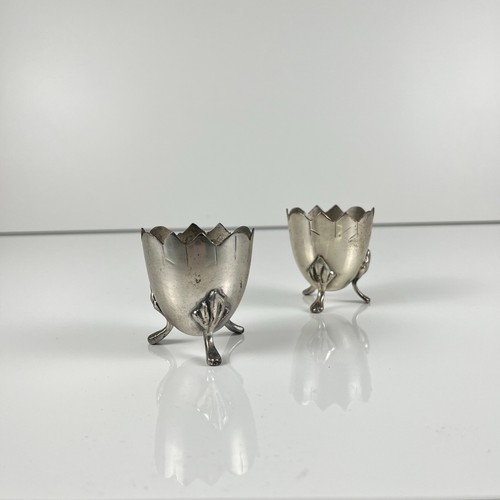 Paire coquetiers tripodes - paire,