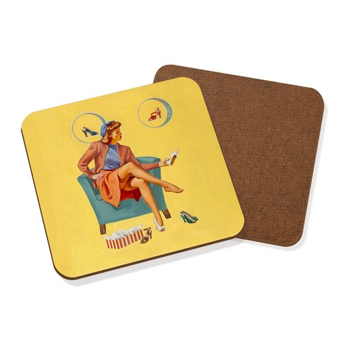 Pin dessous verre - pin-up, a