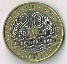 20 FRANCS JEUX MEDITERRANEENS