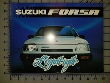 Brochure Suzuki Forsa 1988