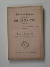 Report Of The Proceedings At The Dinner Of The Cobden Club, July 11, 1874
