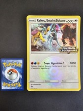 Carte Pokémon JUMBO raikou entei suicune promo Pokemon legendaires ultra rare