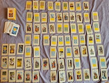 2 Tarots égyptiens / Grand ETTEILLA " GRIMAUD " XIXème et 1977 - Manques