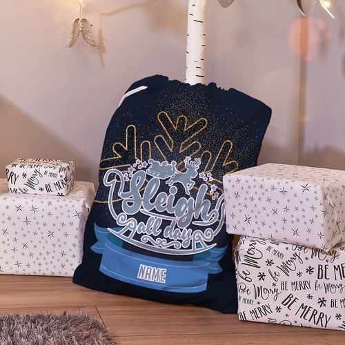 Sac noël personnalisé - sac,