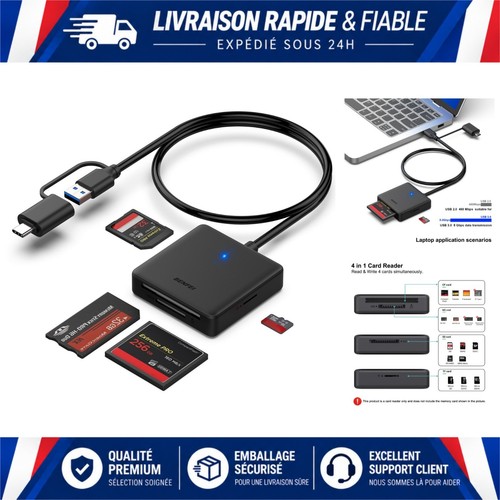 Benfei lecteur carte usb - lecteur, de