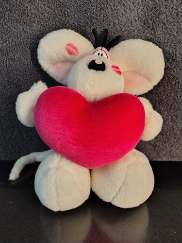 Peluche diddl assis - assis, bisous