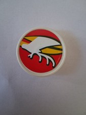 PLAYMOBIL FORET  Fixation :Rouge Cerf Roue Secours Jeep 4x4 Garde 4206 7472