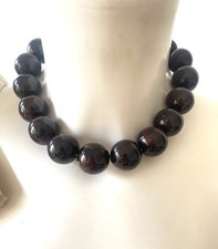 115 g ancien collier perles