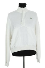 Pull en coton blanc Lacoste L