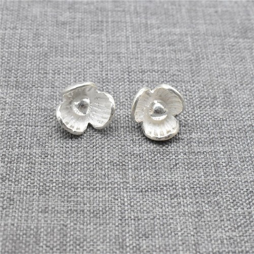 Breloques florales argent - breloques,