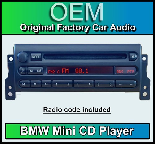 Lecteur bmw mini cooper - cd,
