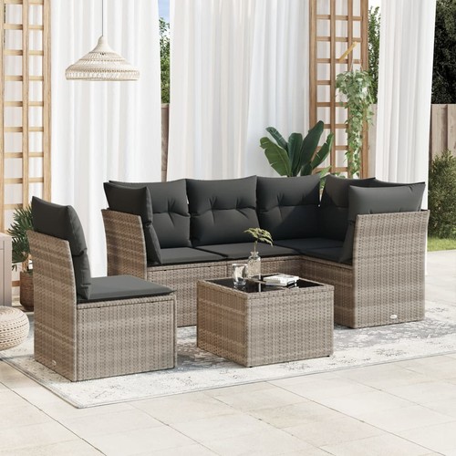 Salon jardin avec coussins - de,