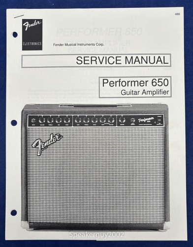 Original fender performer 650 - fender,