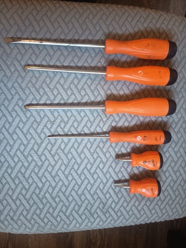 Lot tournevis bost orange - 6,