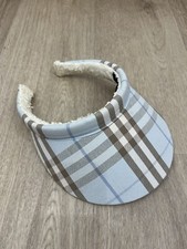 Casquette Visière Burberry Bleu