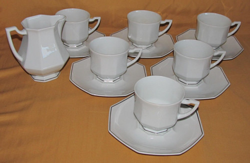 Tasses thé crémier - tasses, et