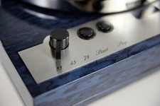 Panneau De Commande Pour Platine Thorens TD520 Cache Avant En Acier Inoxydable