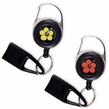 Lot de 2 Feuzzz fleur jaune et