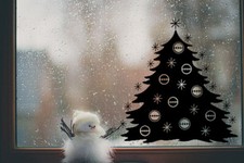 * 1 Sticker Sapin de Noël