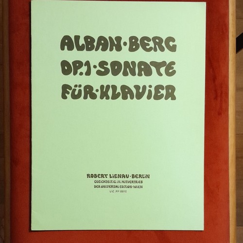 Alban berg sonate - alban,