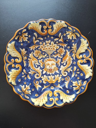 Assiette faïence art - assiette, d’art