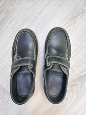 Chaussures bateau cuir DPAM pointure 37 Noires quasi neuves