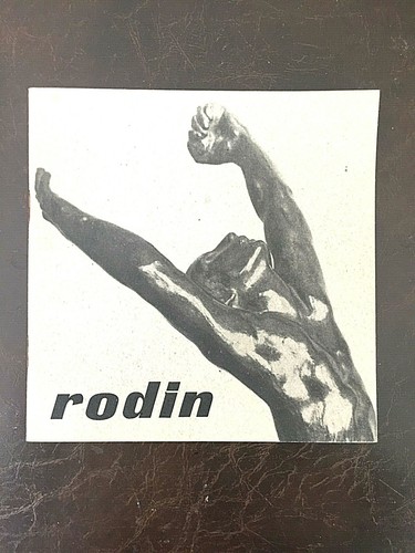 Rodin catalogue exposition - catalogue, de