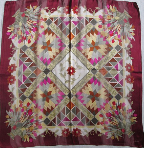 Foulard valentino soie - -,