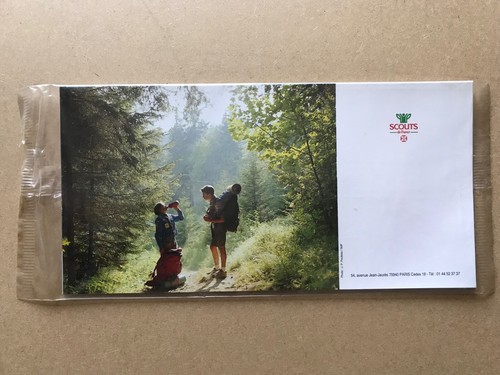 Cartes voeux scouts de - de,