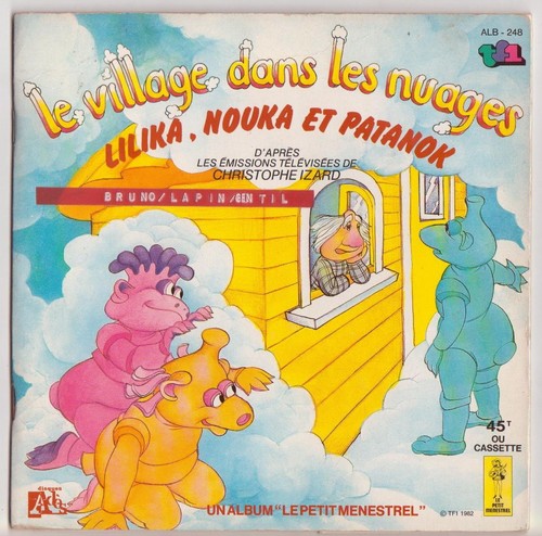 Livre disque vinyle 45t - livre-disque,
