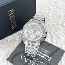 Bulova Octava Silver Pave
