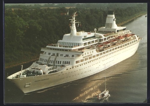Carte postale paquebot pacific - postale,