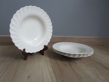 4 Assiettes Creuses Blanc