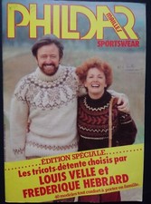 § catalogue ancien laine tricot PHILDAR sportswear - 1980