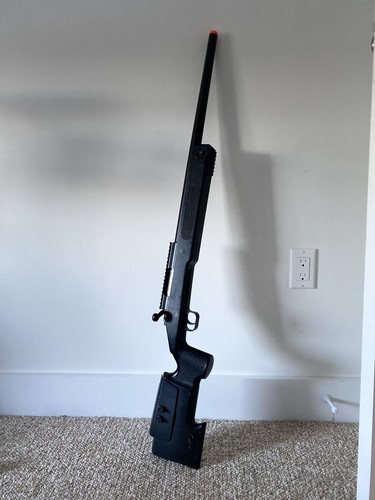 Airsoft sniper rifle to - up,