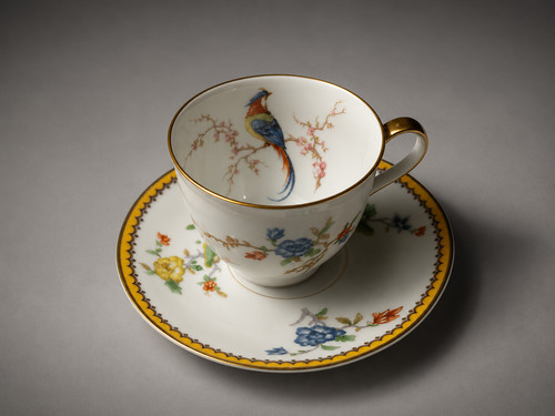 Tasse souscoupe en fine - sa,