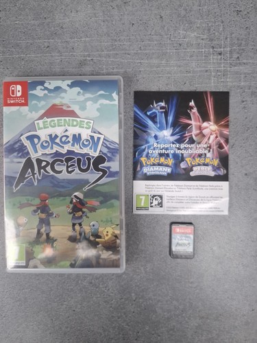 Jeu pokémon légendes - jeu,