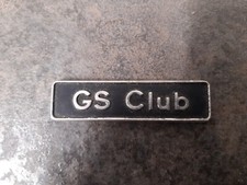 CITROEN : monogramme GS CLUB tableau de bord