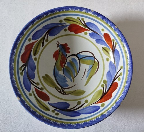 Assiette creuse faience de - assiette,