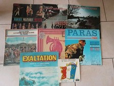 Lot 9 disques musique militaire ,marche etc 33 tours Et Un 45 Tour
