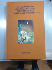 Livre - 60 chansons de Georges Brassens illustrées par Daniel Vandendriessche