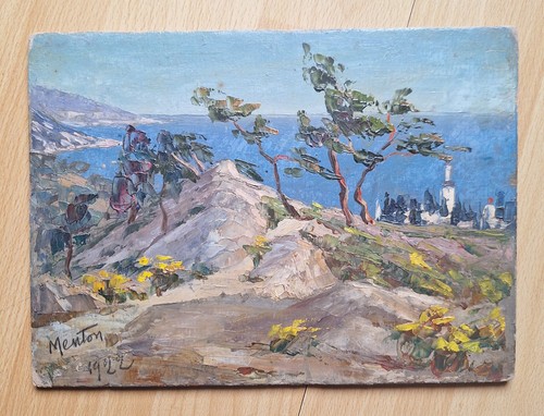 Peinture biface marcel mergier - biface,