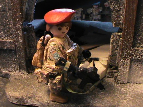 Playmobil custom soldat - playmobil,