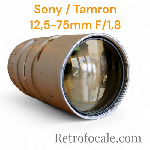 Sony tamron 12 - /, 12.5-75mm