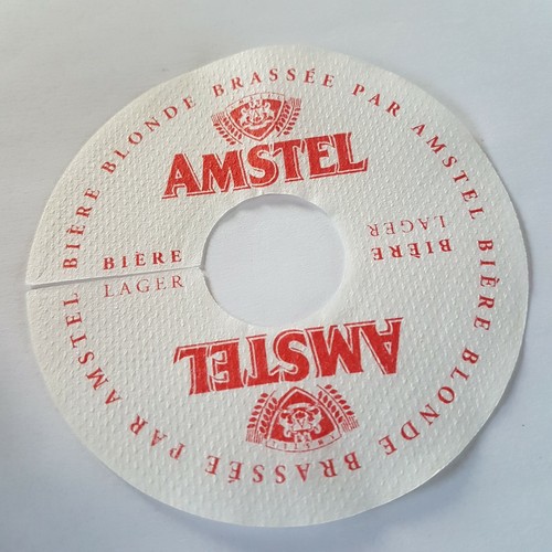 Collerette biére amstel 3 - collerette,